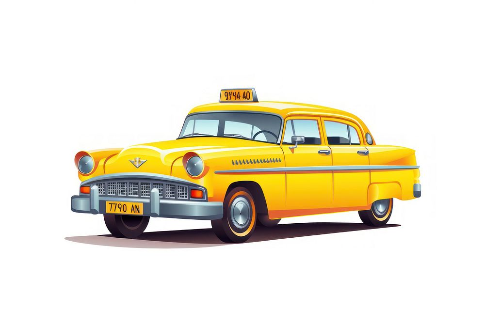 Taxi taxi vehicle car. AI generated Image by rawpixel.