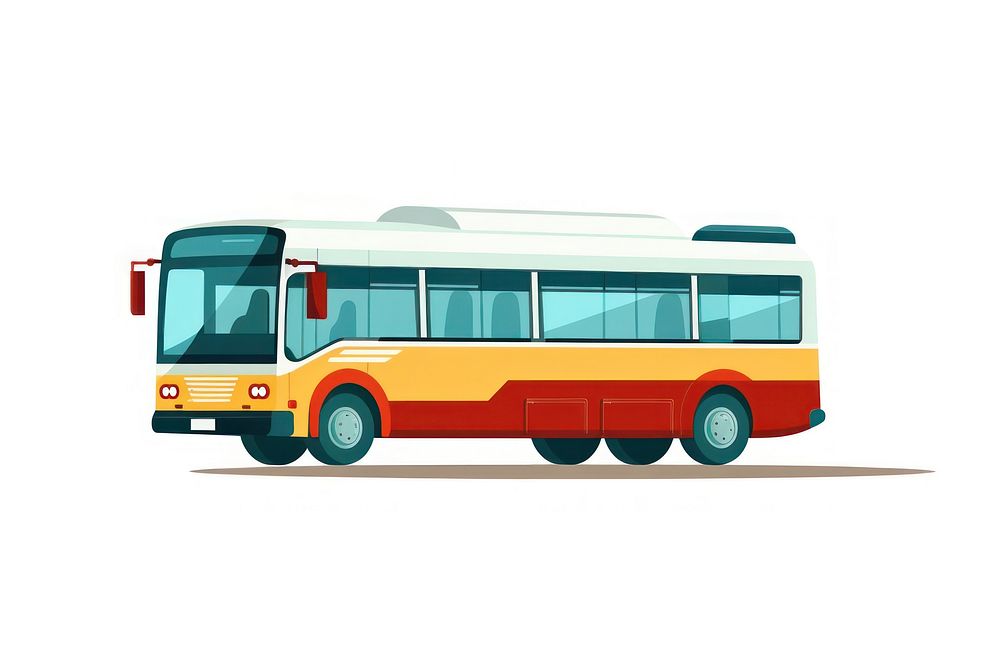 Bus transportation vehicle architecture. AI generated Image by rawpixel.