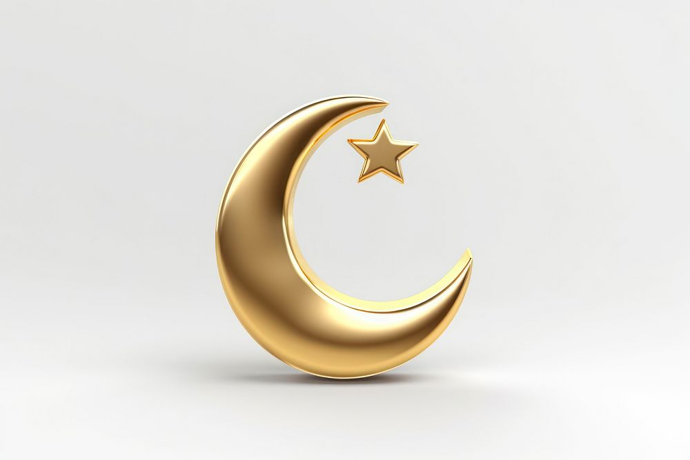 Moon Ramadan astronomy night. AI generated Image by rawpixel.
