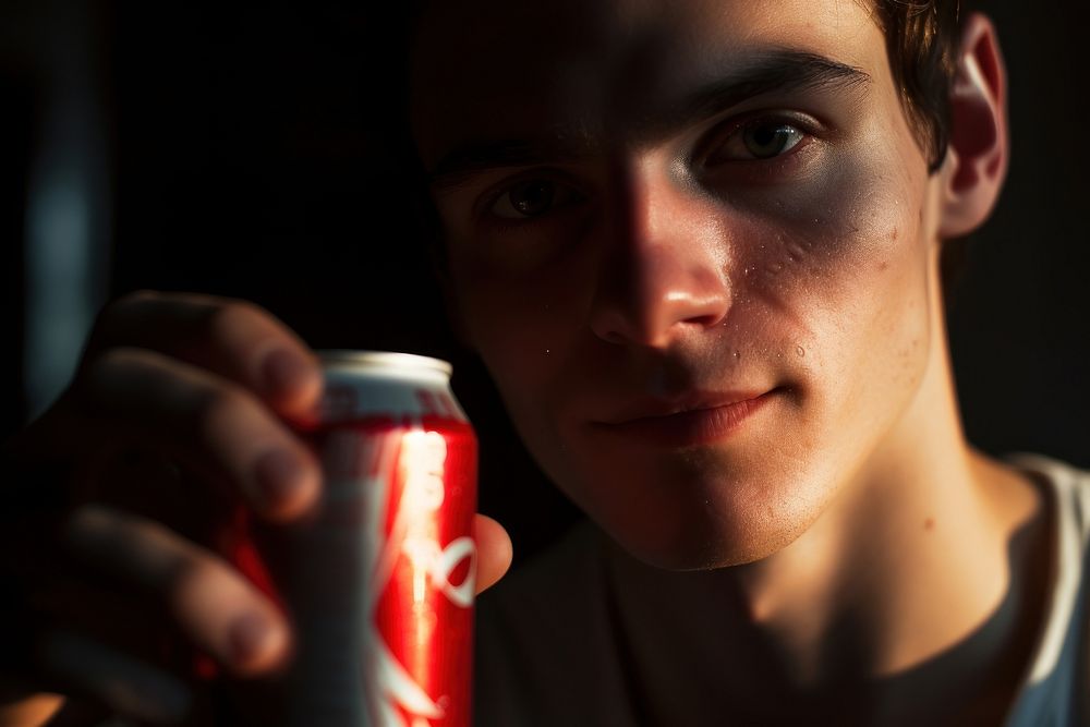 Drink photography portrait drinking. 