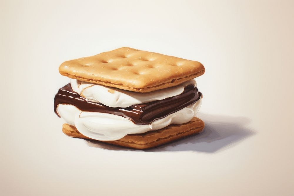 Dessert bread food confectionery. AI generated Image by rawpixel.