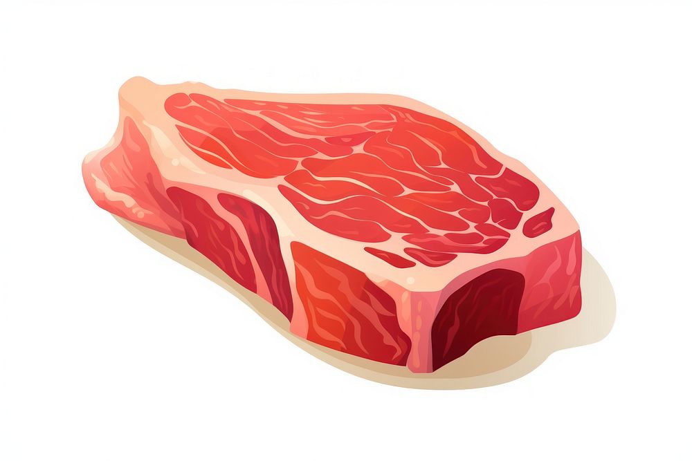 Meat slice steak beef. AI generated Image by rawpixel.