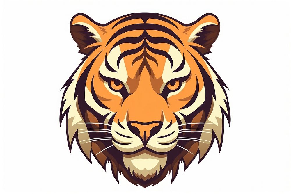 Tiger sad wildlife animal. AI generated Image by rawpixel.