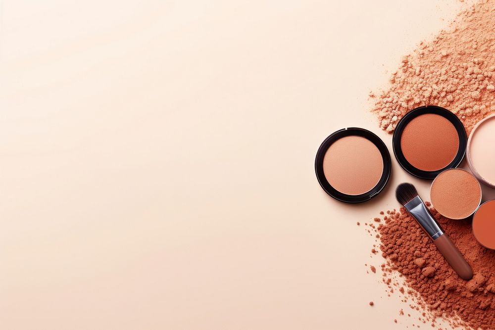 Products cosmetics copy space powder. AI generated Image by rawpixel.