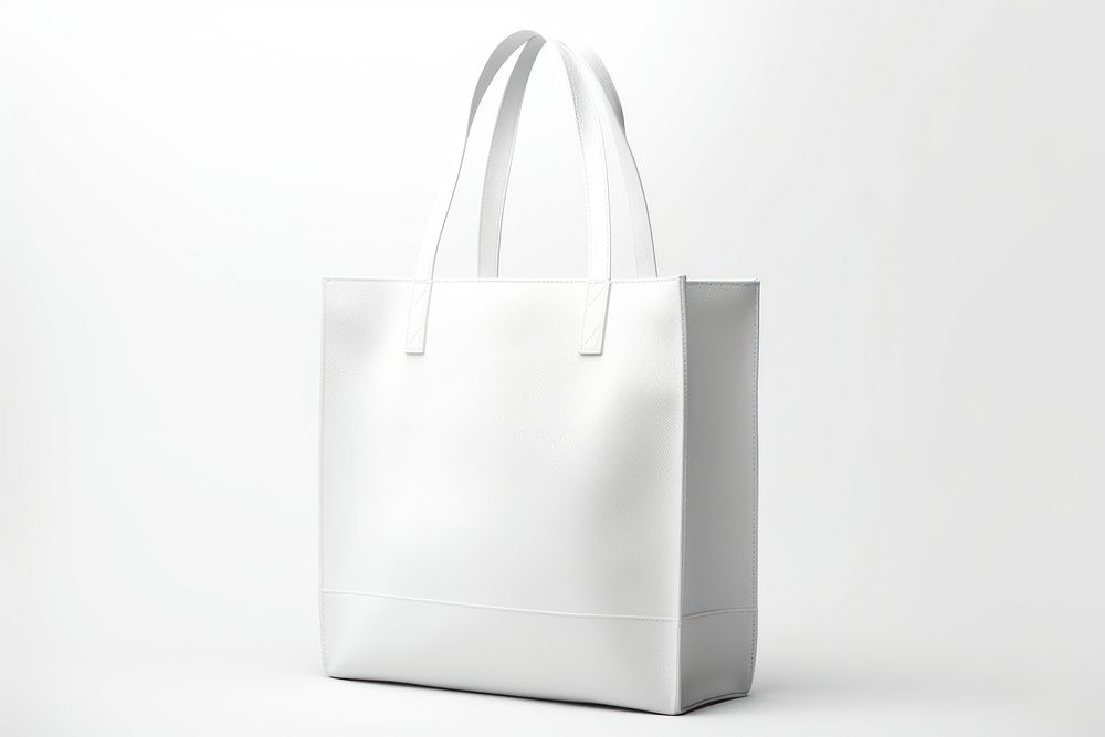 Tote bag shoulder handbag white. AI generated Image by rawpixel.