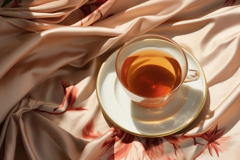 South american tea cup saucer drink. AI generated Image by rawpixel.