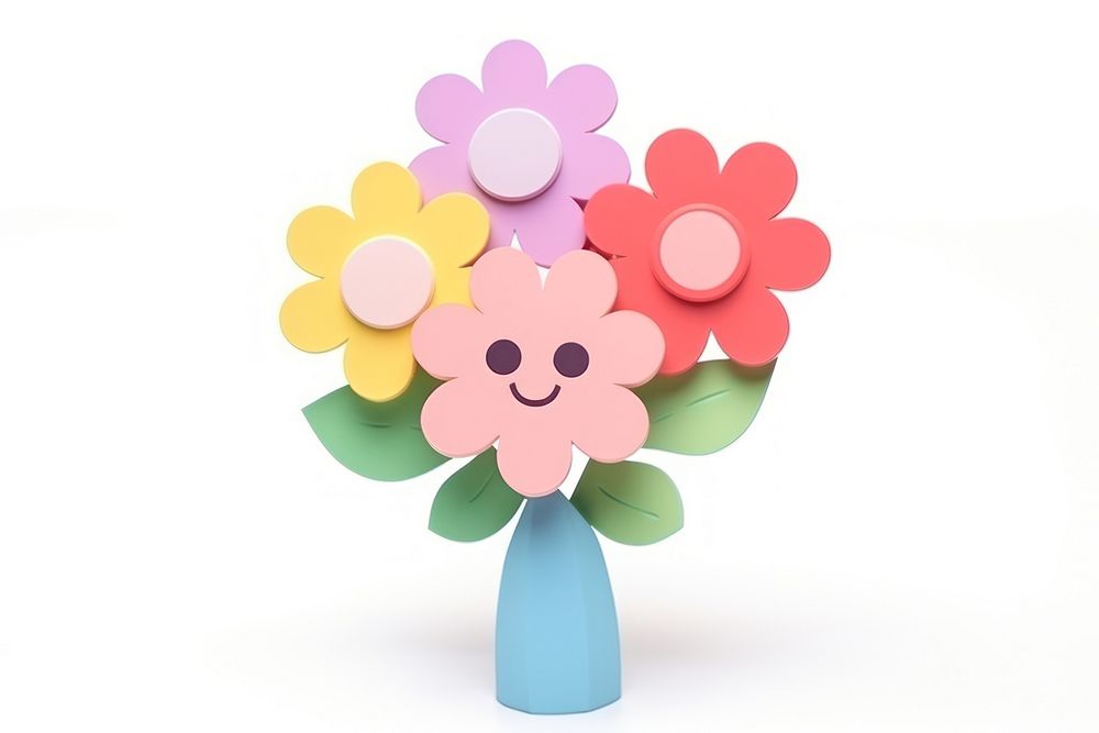 Flower craft plant art. AI generated Image by rawpixel.