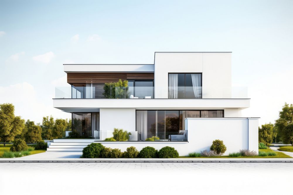 House architecture building villa. 