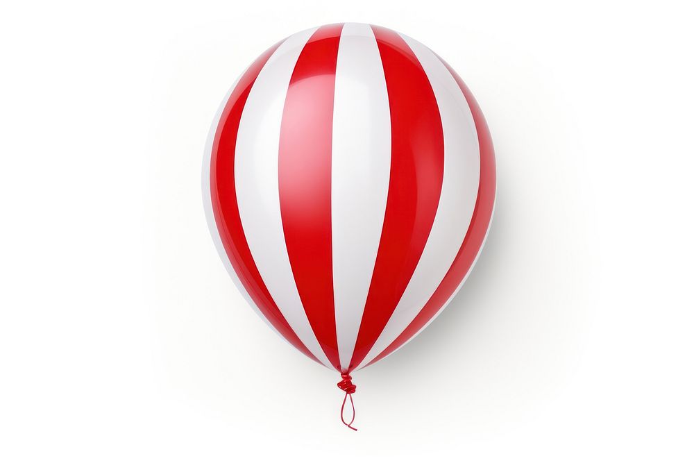 Balloon red white stripe aircraft. AI generated Image by rawpixel.