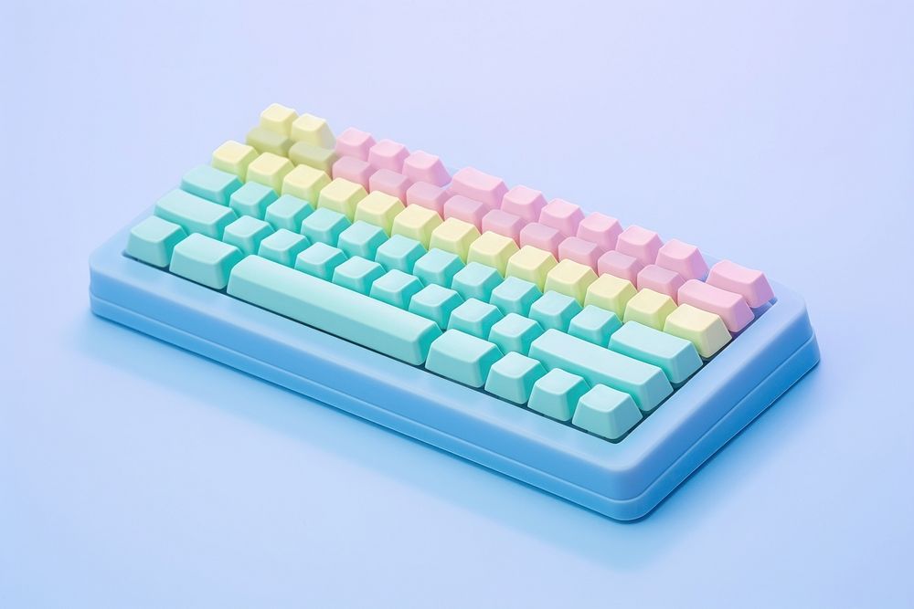 Keyboard computer keyboard electronics. AI generated Image by rawpixel.