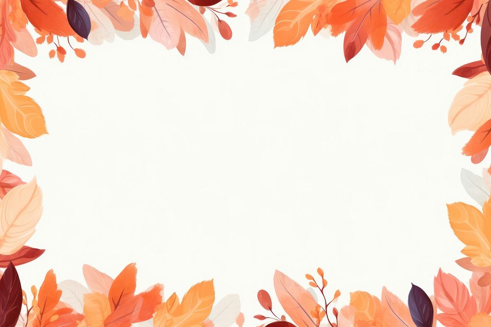 Autumn leaves pattern plant leaf. AI generated Image by rawpixel.
