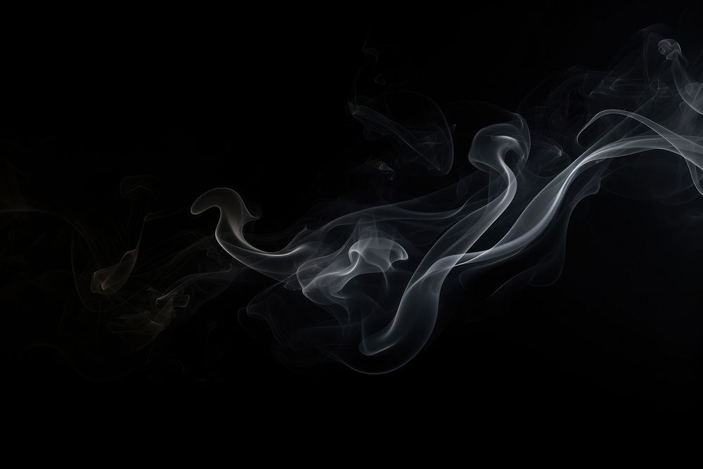 Smoke screen smoke backgrounds black. AI generated Image by rawpixel.