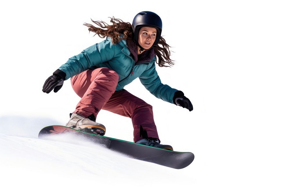 Snow snowboarding recreation adventure. AI generated Image by rawpixel.