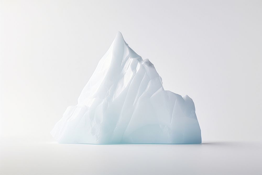 Iceberg nature white outdoors. AI generated Image by rawpixel.