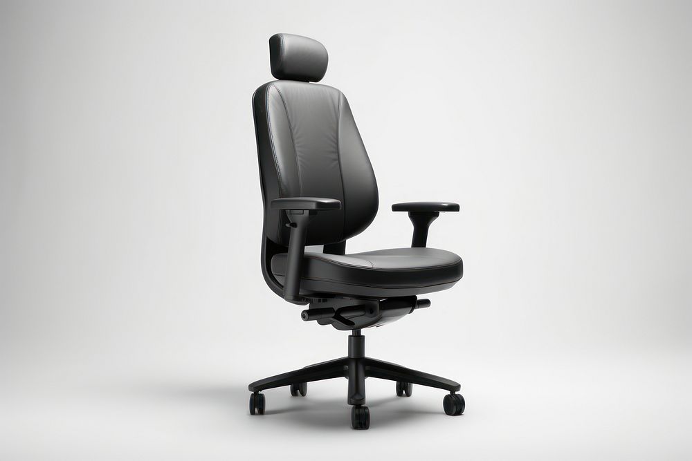 Ergonomic chair furniture technology recliner. AI generated Image by rawpixel.