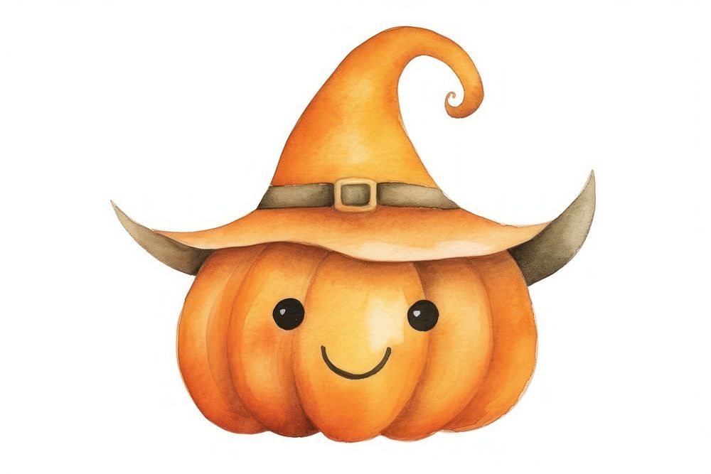 Halloween pumpkin vegetable cartoon animal. AI generated Image by rawpixel.