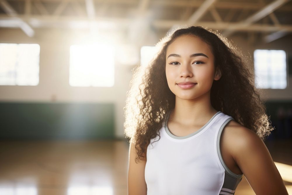 School teen gym determination. AI generated Image by rawpixel.