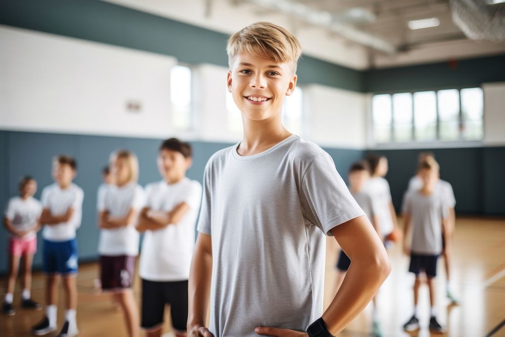 School education portrait sports. 