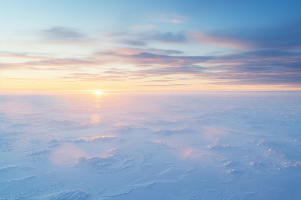 Outdoors horizon nature sunset. 