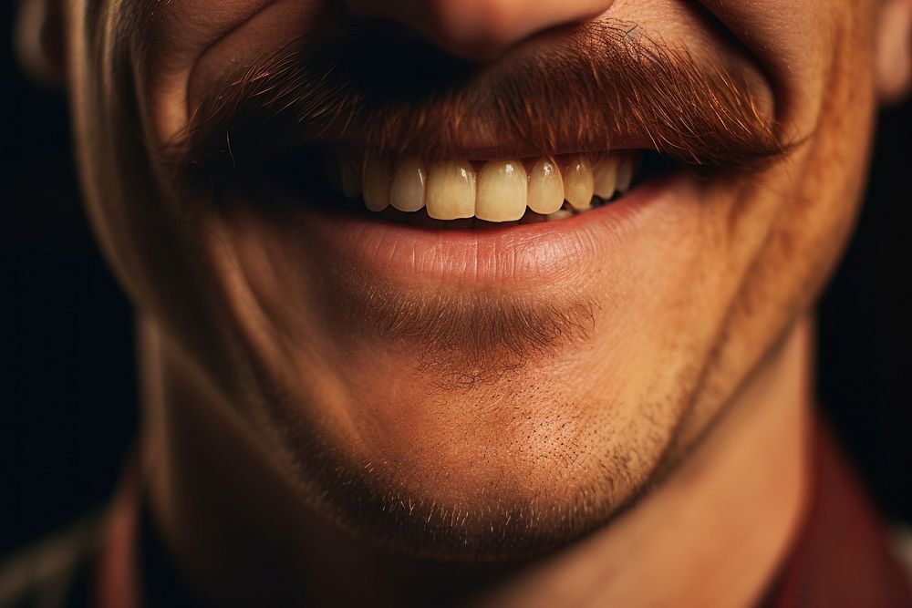 Smiling teeth laughing person adult. AI generated Image by rawpixel.