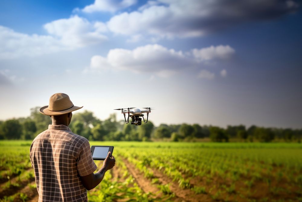 Farm agriculture outdoors nature. AI generated Image by rawpixel.