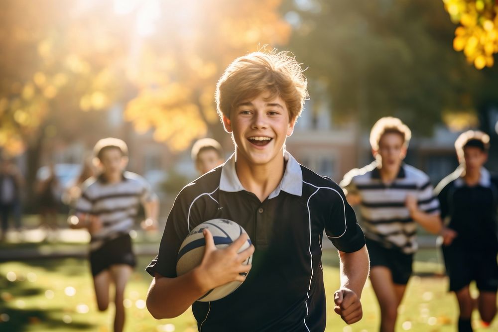 School sports shorts child. AI generated Image by rawpixel.