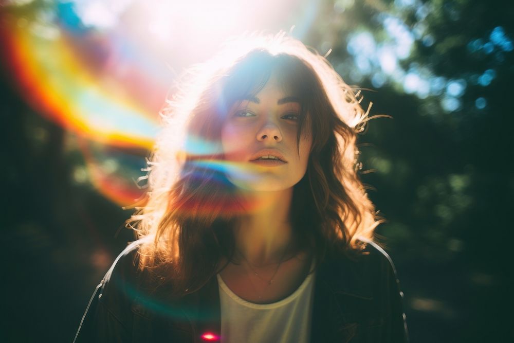 Portrait sunlight photo contemplation. AI | Free Photo - rawpixel