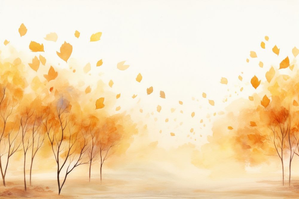 Autumn backgrounds outdoors nature. AI generated Image by rawpixel.