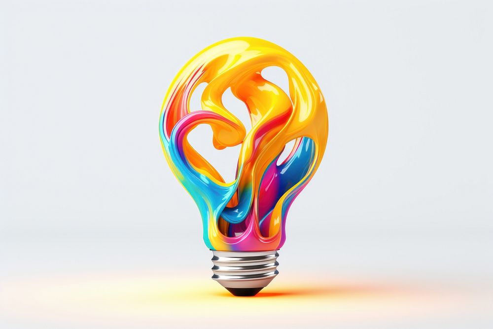 Lightbulb electricity illuminated innovation. AI generated Image by rawpixel.