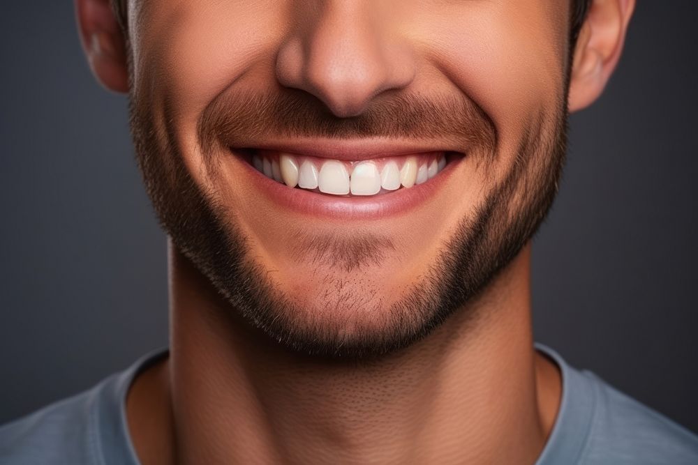 Man smiling smile adult face. AI generated Image by rawpixel.