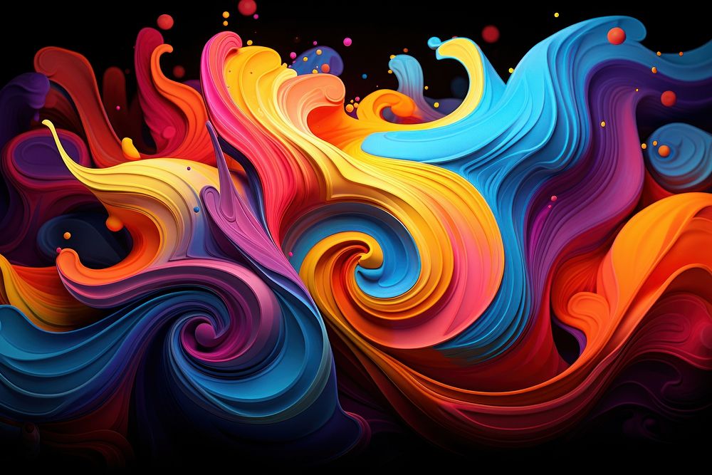 Art backgrounds painting pattern. 