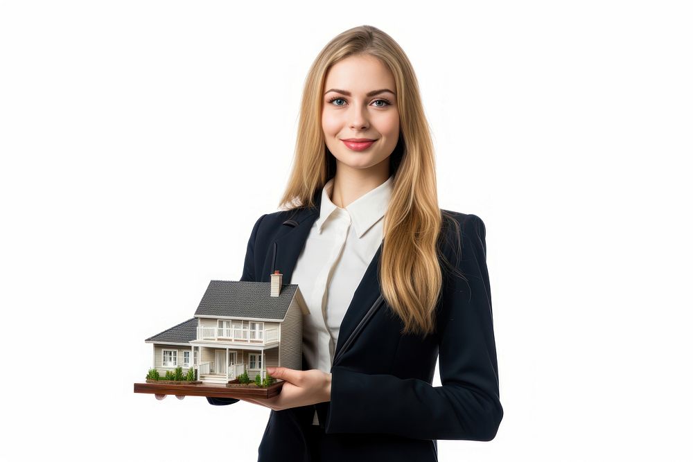 A real estate dealer portrait adult photo. AI generated Image by rawpixel.