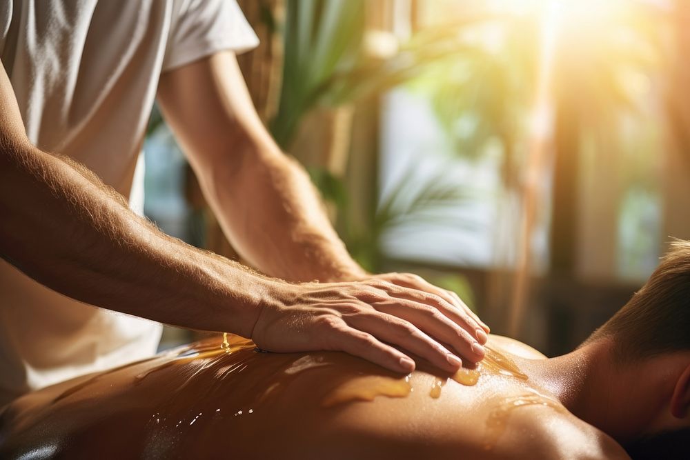 Adult hand spa relaxation. AI generated Image by rawpixel.