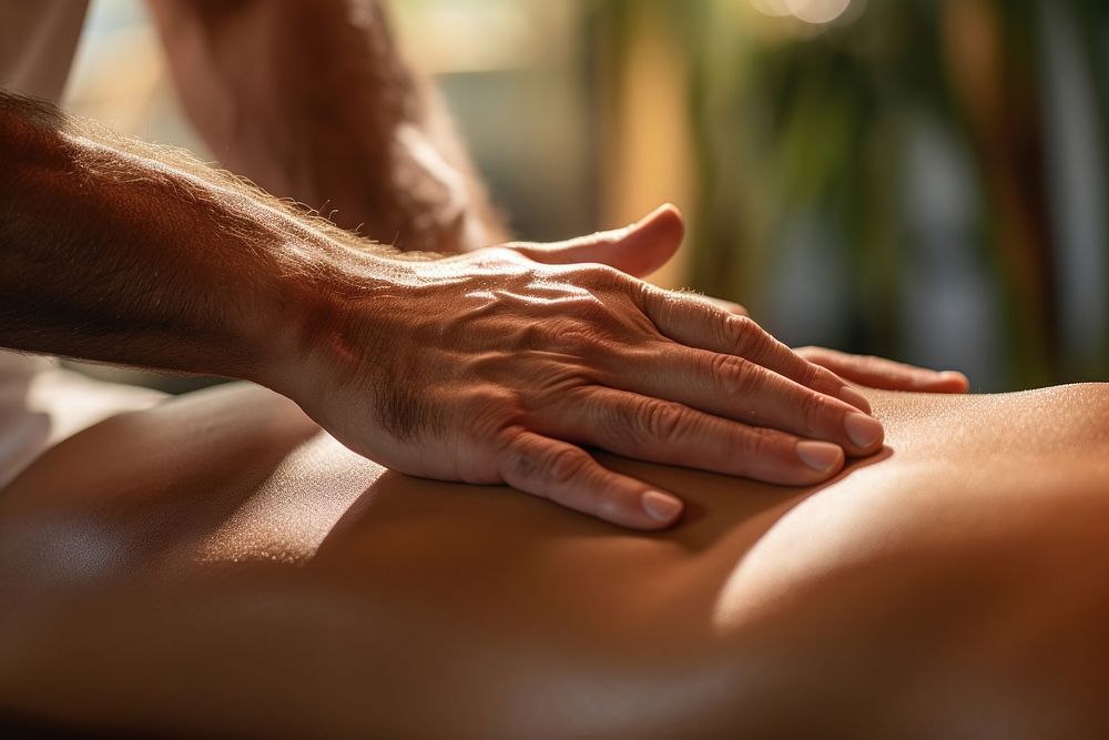 Hand spa relaxation exercising. AI generated Image by rawpixel.