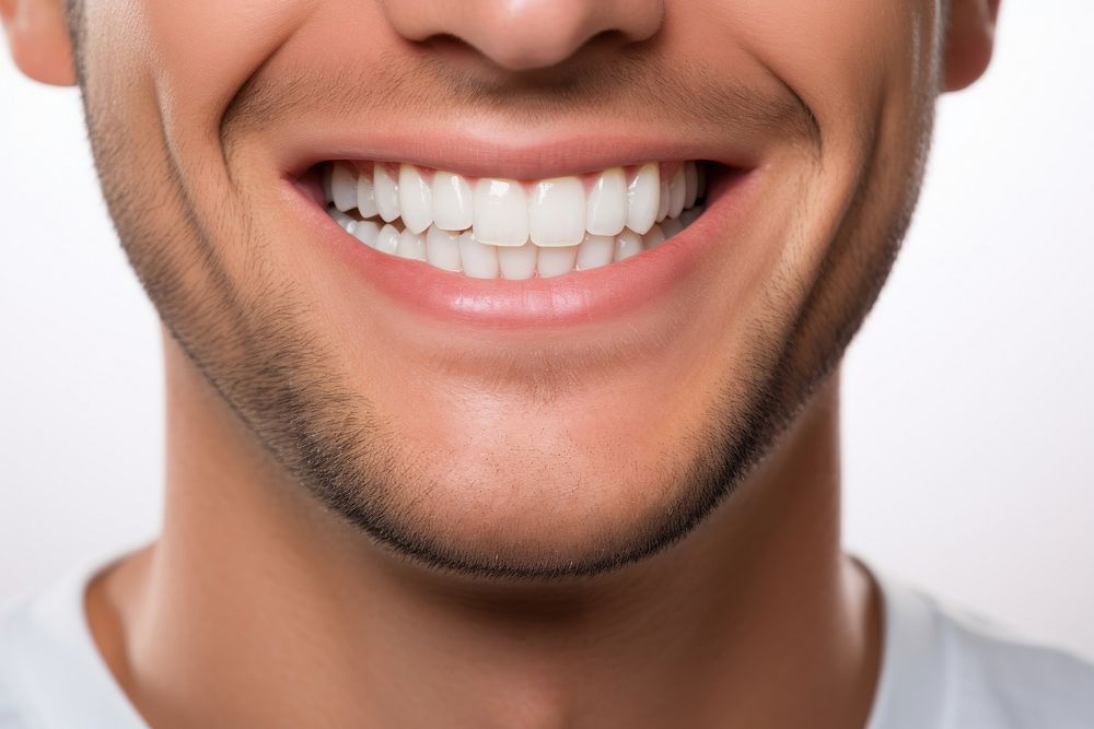 Man smiling teeth smile adult. AI generated Image by rawpixel.