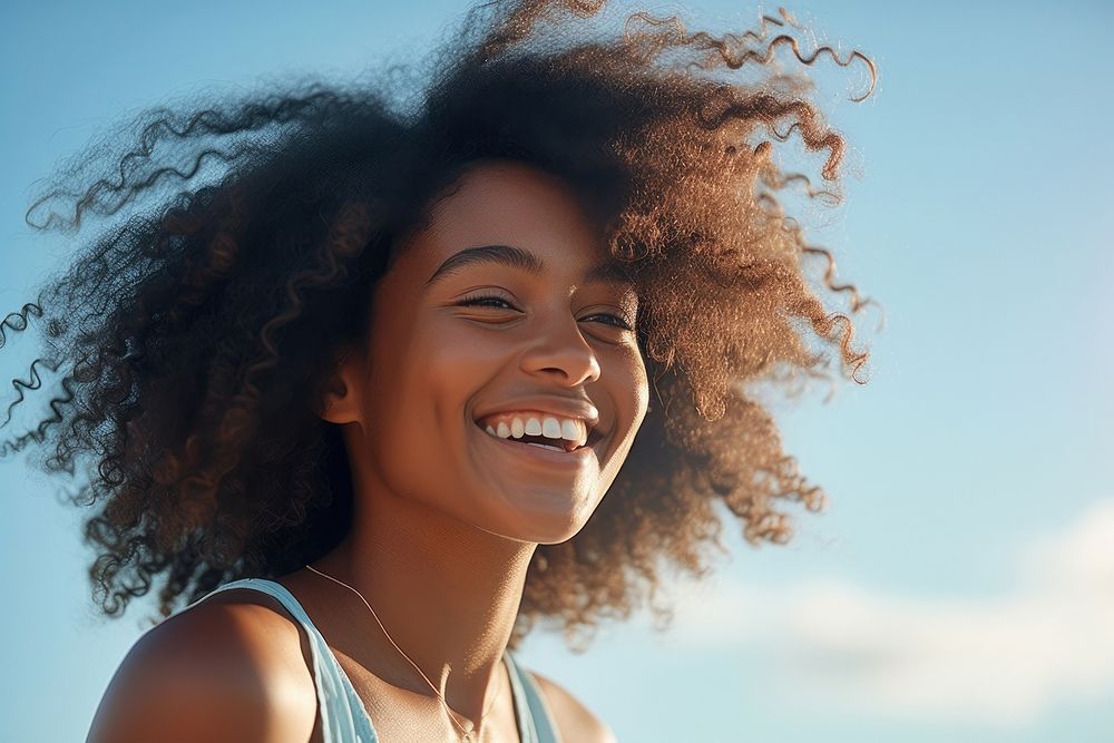 Woman smiling smile laughing adult. | Free Photo - rawpixel