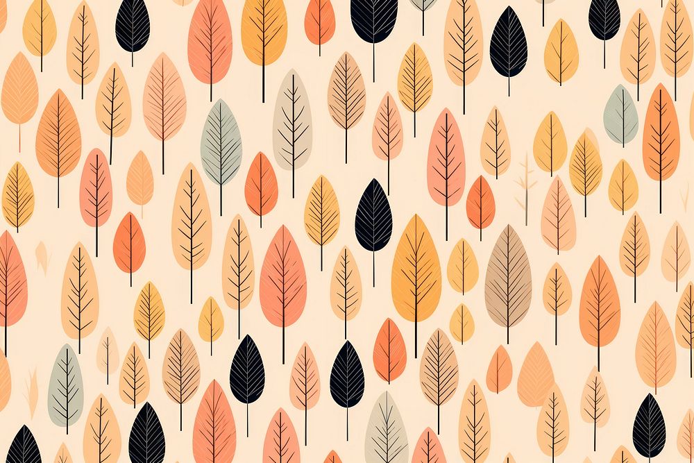 Minimal simple leaves pattern texture  repetition. 