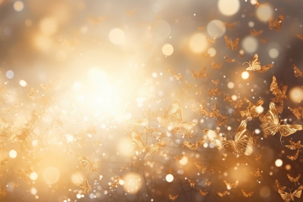 Fairy dust light backgrounds sunlight. AI generated Image by rawpixel.