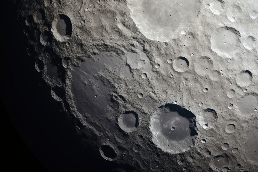Astronomy moon outdoors nature. AI generated Image by rawpixel.
