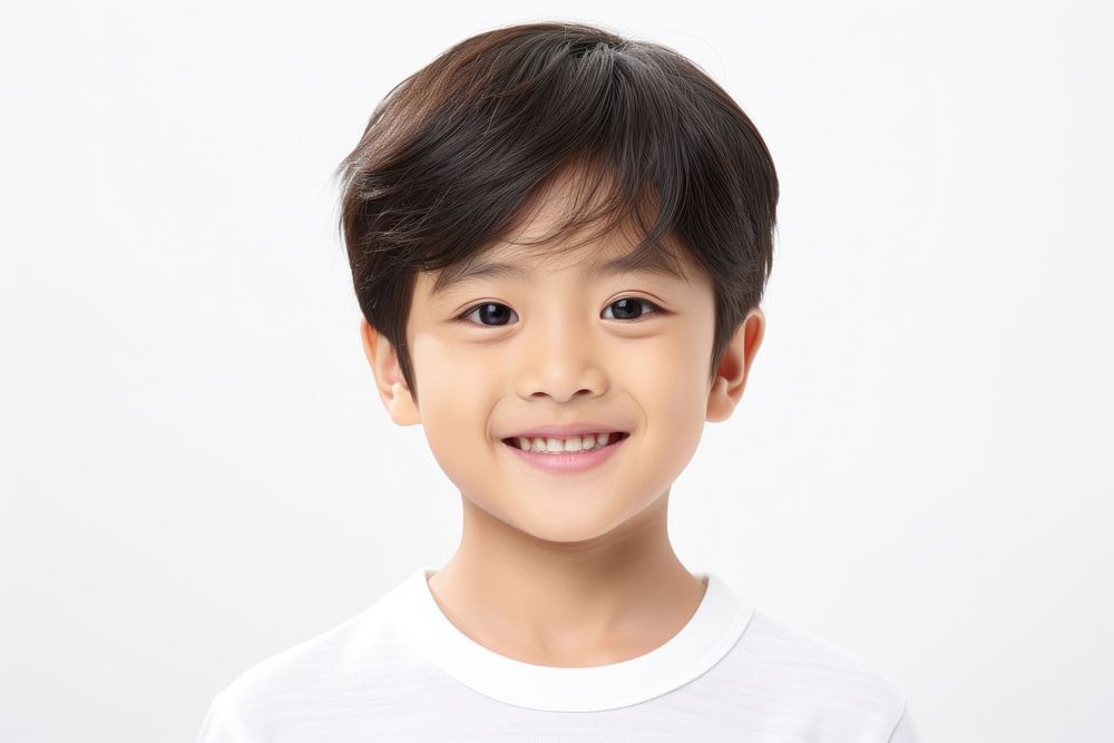 Boy smiling portrait child photography. 