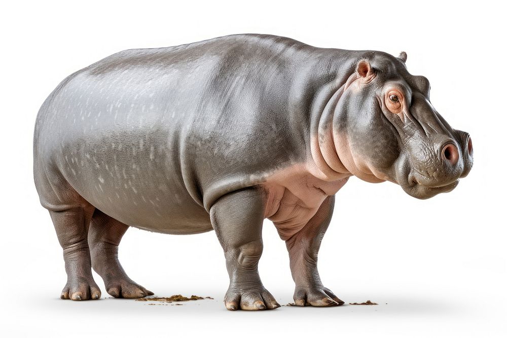 Hippo Wildlife Animal Mammal. Ai 