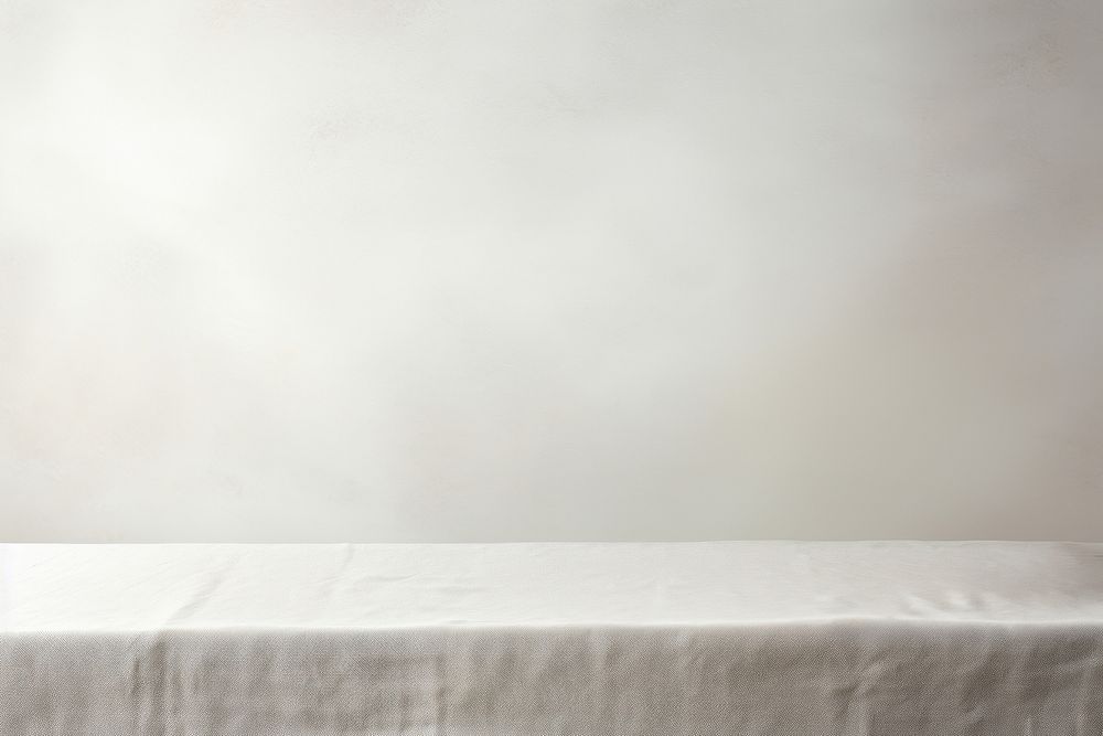 Linen table cloth tablecloth white simplicity. AI generated Image by rawpixel.