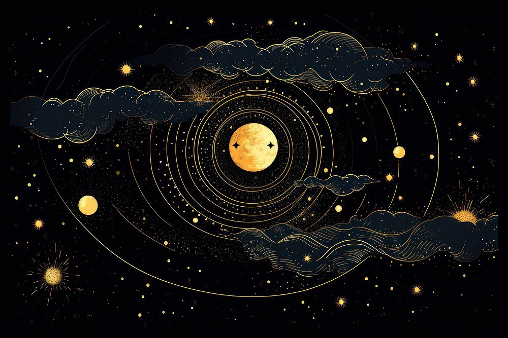 Wallpaper moon astronomy universe. 