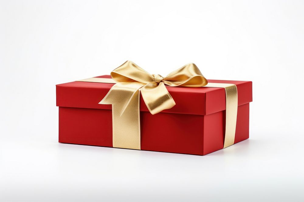 Gift box red. AI generated Image by rawpixel.