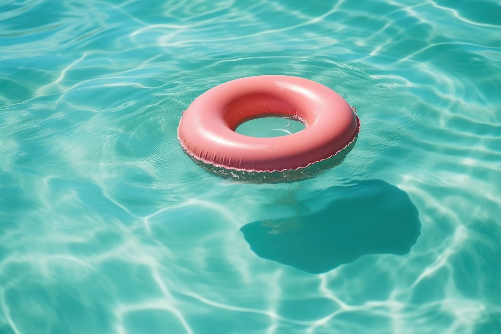 Floating outdoors water tube. AI generated Image by rawpixel.