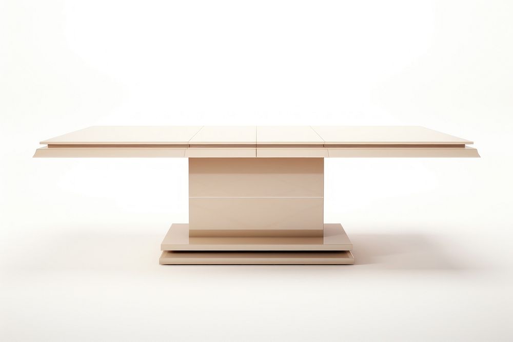A beige luxury table furniture simplicity. AI generated Image by rawpixel.