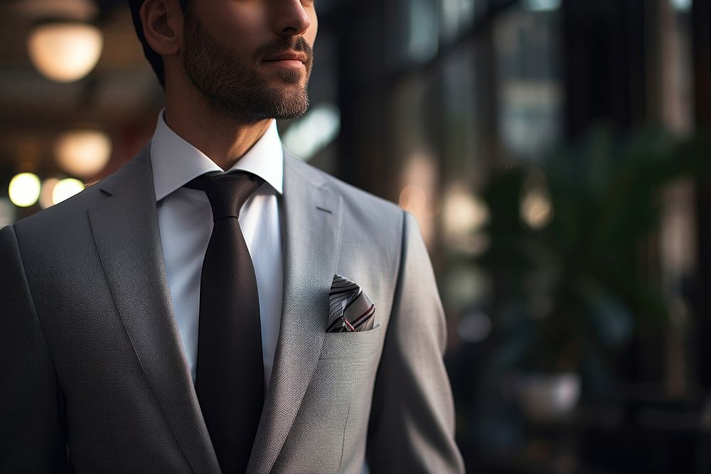 Tie tuxedo adult suit. AI generated Image by rawpixel.