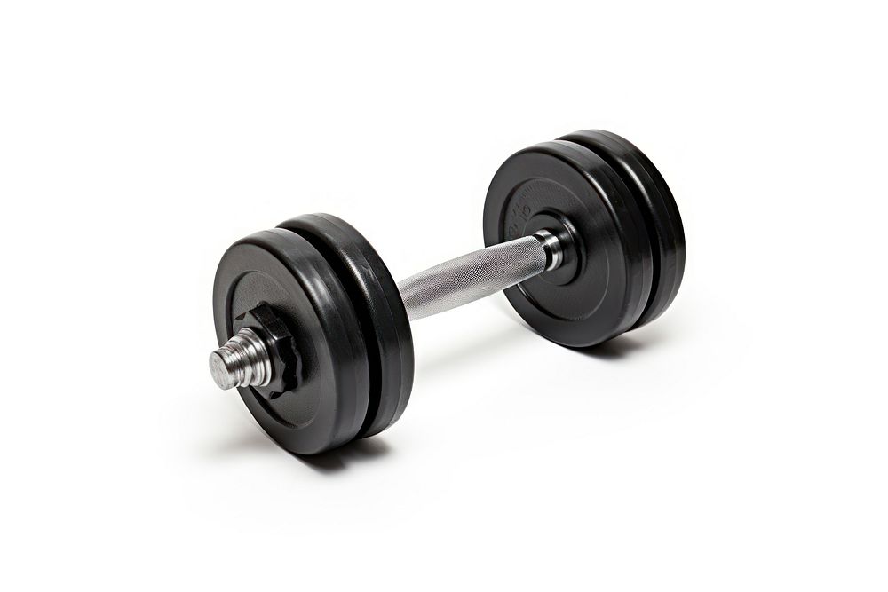Dumbbell sports black gym. AI generated Image by rawpixel.