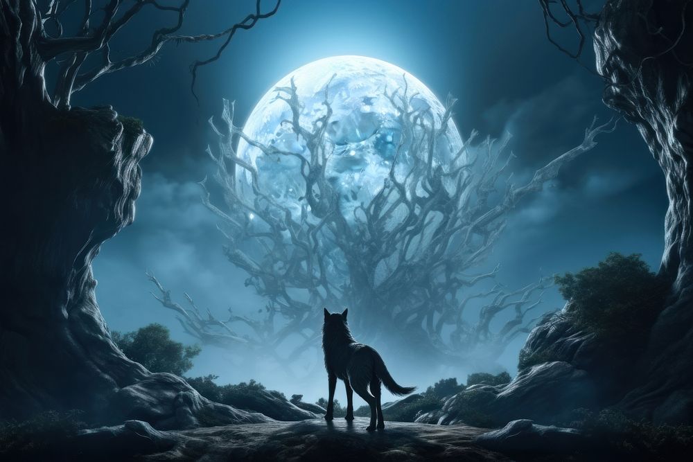 Wolf Howling Images  Free Photos, PNG Stickers, Wallpapers & Backgrounds -  rawpixel