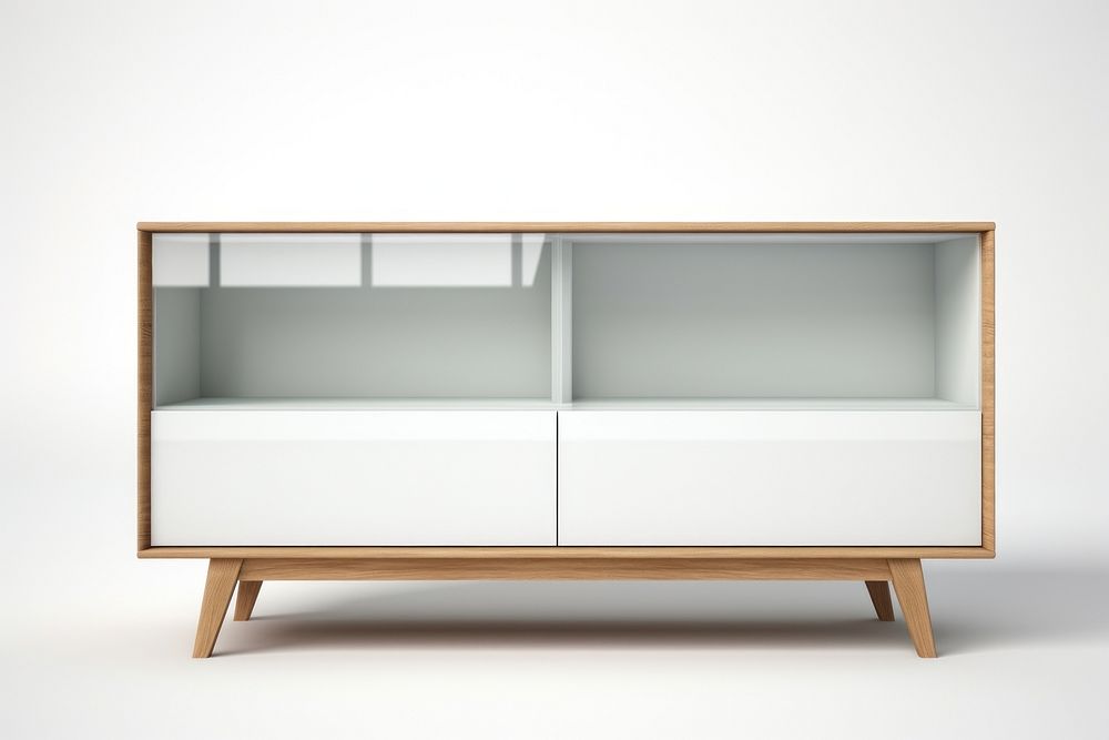 Modern cabinet furniture sideboard shelf. AI generated Image by rawpixel.